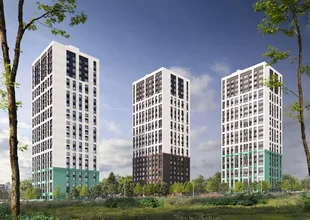 Квартира 1-комн. квартира, 41.11 м² ЖК «Город природы» Фото 13 Квартира 1-комн. квартира, 41.11 м² ЖК «Город природы» Фото 13