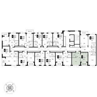 Квартира 1-комн. квартира, 34 м² ЖК «1-й Шереметьевский» Фото 1 Квартира 1-комн. квартира, 34 м² ЖК «1-й Шереметьевский» Фото 1