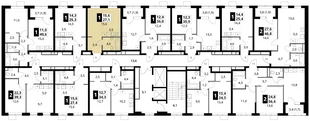 Квартира Студия, 27.1 м² ЖК «1-й Ясеневский» Фото 1