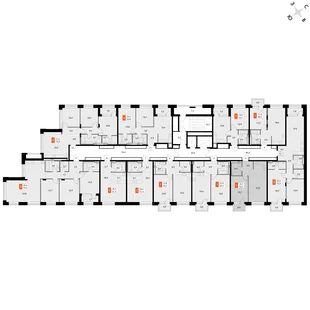 Квартира 2-комн. квартира, 44.2 м² ЖК «Философия» Фото 2 Квартира 2-комн. квартира, 44.2 м² ЖК «Философия» Фото 2