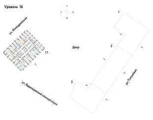 Квартира 1-комн. квартира, 46.69 м² ЖК «Страна.Тополёвая» Фото 1 Квартира 1-комн. квартира, 46.69 м² ЖК «Страна.Тополёвая» Фото 1