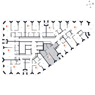 Квартира 2-комн. квартира, 54.7 м² ЖК «Фордевинд» Фото 2 Квартира 2-комн. квартира, 54.7 м² ЖК «Фордевинд» Фото 2