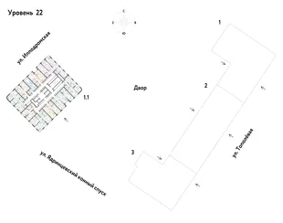 Квартира 2-комн. квартира, 68.71 м² ЖК «Страна.Тополёвая» Фото 1 Квартира 2-комн. квартира, 68.71 м² ЖК «Страна.Тополёвая» Фото 1