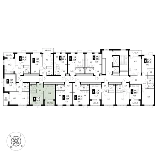 Квартира 1-комн. квартира, 34.1 м² ЖК «1-й Шереметьевский» Фото 1 Квартира 1-комн. квартира, 34.1 м² ЖК «1-й Шереметьевский» Фото 1