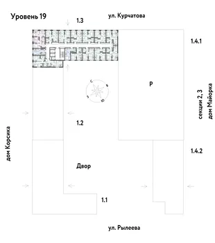 Квартира Студия, 20.93 м² ЖК «Остров-сад» Фото 1 Квартира Студия, 20.93 м² ЖК «Остров-сад» Фото 1
