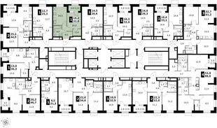 Квартира 1-комн. квартира, 32.6 м² ЖК «1-й Измайловский» Фото 2 Квартира 1-комн. квартира, 32.6 м² ЖК «1-й Измайловский» Фото 2
