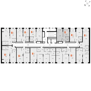 Квартира 1-комн. квартира, 35.2 м² ЖК «Философия» Фото 2 Квартира 1-комн. квартира, 35.2 м² ЖК «Философия» Фото 2