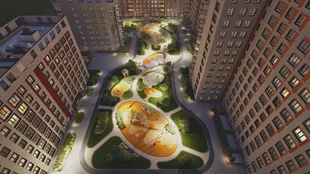 Квартира 2-комн. квартира, 56.1 м² ЖК «Жилой кластер Q на Кулагина» Фото 3