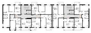Квартира 2-комн. квартира, 66.1 м² ЖК «Доброгород» Фото 1