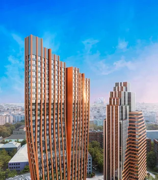 Квартира 2-комн. квартира, 49.8 м² ЖК «Симоновский Вал» Фото 4 Квартира 2-комн. квартира, 49.8 м² ЖК «Симоновский Вал» Фото 4