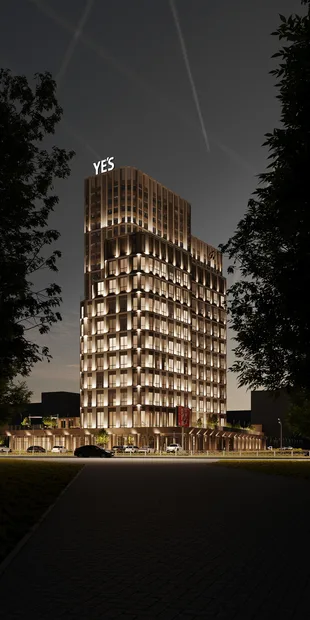 Квартира 1-комн. квартира, 28.24 м² ЖК «YES Горки» Фото 2 Квартира 1-комн. квартира, 28.24 м² ЖК «YES Горки» Фото 2