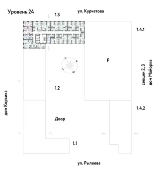Квартира Студия, 20.93 м² ЖК «Остров-сад» Фото 1 Квартира Студия, 20.93 м² ЖК «Остров-сад» Фото 1