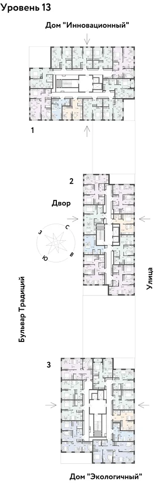 Квартира Студия, 24.67 м² ЖК «Микрорайон Домашний» Фото 1 Квартира Студия, 24.67 м² ЖК «Микрорайон Домашний» Фото 1