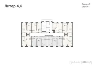 Квартира 1-комн. квартира, 43.38 м² ЖК «Светский лес» Фото 1 Квартира 1-комн. квартира, 43.38 м² ЖК «Светский лес» Фото 1