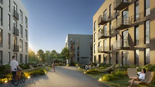 Квартира 1-комн. квартира, 40.4 м² ЖК «Кубики» Фото 2