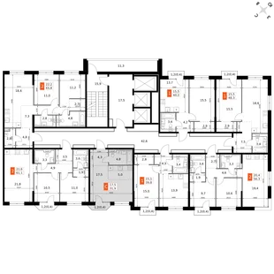 Квартира Студия, 31.9 м² ЖК «Фриссон» Фото 2 Квартира Студия, 31.9 м² ЖК «Фриссон» Фото 2