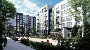 Квартира 1-комн. квартира, 38.95 м² ЖК «Город природы» Фото 12 Квартира 1-комн. квартира, 38.95 м² ЖК «Город природы» Фото 12