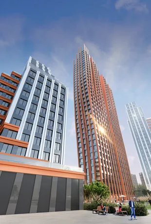 Квартира 2-комн. квартира, 49.8 м² ЖК «Симоновский Вал» Фото 5 Квартира 2-комн. квартира, 49.8 м² ЖК «Симоновский Вал» Фото 5