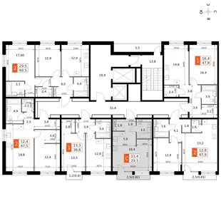 Квартира Студия, 29.5 м² ЖК «Фриссон» Фото 2