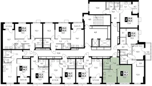 Квартира 1-комн. квартира, 36.3 м² ЖК «1-й Ясеневский» Фото 1 Квартира 1-комн. квартира, 36.3 м² ЖК «1-й Ясеневский» Фото 1