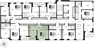 Квартира 1-комн. квартира, 35.6 м² ЖК «1-й Южный» Фото 2 Квартира 1-комн. квартира, 35.6 м² ЖК «1-й Южный» Фото 2