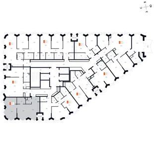 Квартира 2-комн. квартира, 57.7 м² ЖК «Фордевинд» Фото 2 Квартира 2-комн. квартира, 57.7 м² ЖК «Фордевинд» Фото 2