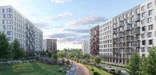 Квартира 2-комн. квартира, 59.64 м² ЖК «Подольские кварталы» Фото 2