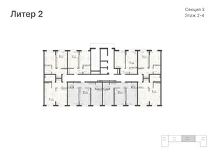 Квартира 3-комн. квартира, 81.95 м² ЖК «Светский лес» Фото 1 Квартира 3-комн. квартира, 81.95 м² ЖК «Светский лес» Фото 1