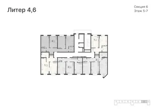 Квартира 3-комн. квартира, 74.23 м² ЖК «Светский лес» Фото 1 Квартира 3-комн. квартира, 74.23 м² ЖК «Светский лес» Фото 1