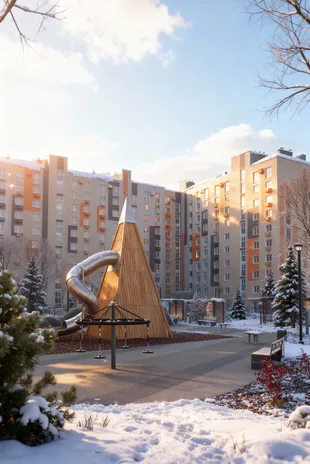 Квартира 1-комн. квартира, 36.19 м² ЖК «Южный бульвар 2» Фото 46 Квартира 1-комн. квартира, 36.19 м² ЖК «Южный бульвар 2» Фото 46