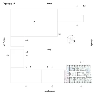 Квартира Студия, 29.53 м² ЖК «Остров-сад» Фото 1 Квартира Студия, 29.53 м² ЖК «Остров-сад» Фото 1