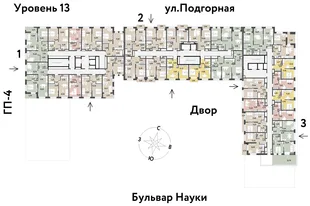 Квартира Студия, 24.2 м² ЖК «Авторский» Фото 1 Квартира Студия, 24.2 м² ЖК «Авторский» Фото 1