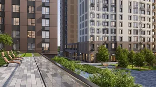Квартира Студия, 29.7 м² ЖК «1-й Саларьевский» Фото 3