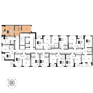 Квартира 2-комн. квартира, 48 м² ЖК «1-й Шереметьевский» Фото 2 Квартира 2-комн. квартира, 48 м² ЖК «1-й Шереметьевский» Фото 2