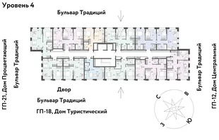 Квартира 2-комн. квартира, 36.67 м² ЖК «Микрорайон Домашний» Фото 1 Квартира 2-комн. квартира, 36.67 м² ЖК «Микрорайон Домашний» Фото 1