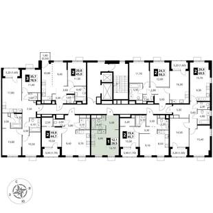 Квартира Студия, 28.3 м² ЖК «1-й Химкинский» Фото 2