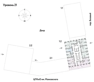 Квартира Студия, 26.98 м² ЖК «Сибирский сад» Фото 1 Квартира Студия, 26.98 м² ЖК «Сибирский сад» Фото 1