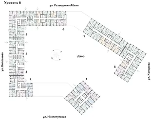 Квартира 3-комн. квартира, 57.65 м² ЖК «Страна.Парковая» Фото 1 Квартира 3-комн. квартира, 57.65 м² ЖК «Страна.Парковая» Фото 1