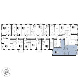 Квартира 3-комн. квартира, 89.3 м² ЖК «1-й Измайловский» Фото 2 Квартира 3-комн. квартира, 89.3 м² ЖК «1-й Измайловский» Фото 2