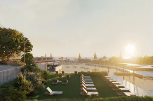 Квартира 1-комн. квартира, 26.4 м² ЖК «Гостиничный комплекс Greenmont» Фото 2 Квартира 1-комн. квартира, 26.4 м² ЖК «Гостиничный комплекс Greenmont» Фото 2