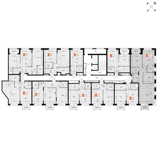 Квартира 4-комн. квартира, 95 м² ЖК «Фордевинд» Фото 2 Квартира 4-комн. квартира, 95 м² ЖК «Фордевинд» Фото 2