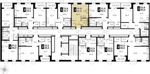 Квартира Студия, 25.2 м² ЖК «1-й Ясеневский» Фото 2 Квартира Студия, 25.2 м² ЖК «1-й Ясеневский» Фото 2
