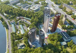 Квартира 2-комн. квартира, 46.6 м² ЖК «Rotterdam» Фото 8 Квартира 2-комн. квартира, 46.6 м² ЖК «Rotterdam» Фото 8