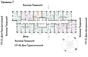 Квартира 1-комн. квартира, 31.67 м² ЖК «Микрорайон Домашний» Фото 1 Квартира 1-комн. квартира, 31.67 м² ЖК «Микрорайон Домашний» Фото 1