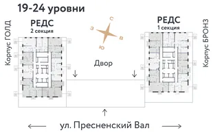 Квартира 4-комн. квартира, 129.51 м² ЖК «Репаблик» Фото 1 Квартира 4-комн. квартира, 129.51 м² ЖК «Репаблик» Фото 1