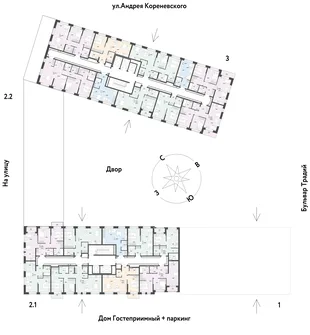Квартира Студия, 21.38 м² ЖК «Микрорайон Домашний» Фото 1 Квартира Студия, 21.38 м² ЖК «Микрорайон Домашний» Фото 1