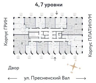Квартира 2-комн. квартира, 65.68 м² ЖК «Репаблик» Фото 1