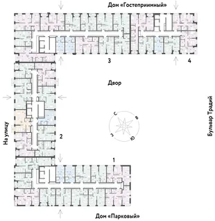 Квартира 2-комн. квартира, 48.96 м² ЖК «Микрорайон Домашний» Фото 1 Квартира 2-комн. квартира, 48.96 м² ЖК «Микрорайон Домашний» Фото 1