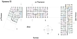 Квартира 2-комн. квартира, 37.97 м² ЖК «Авторский» Фото 1 Квартира 2-комн. квартира, 37.97 м² ЖК «Авторский» Фото 1