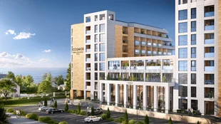 Квартира 1-комн. квартира, 32.9 м² Апарт-отель «Cosmos Smart Евпатория» Фото 2 Квартира 1-комн. квартира, 32.9 м² Апарт-отель «Cosmos Smart Евпатория» Фото 2